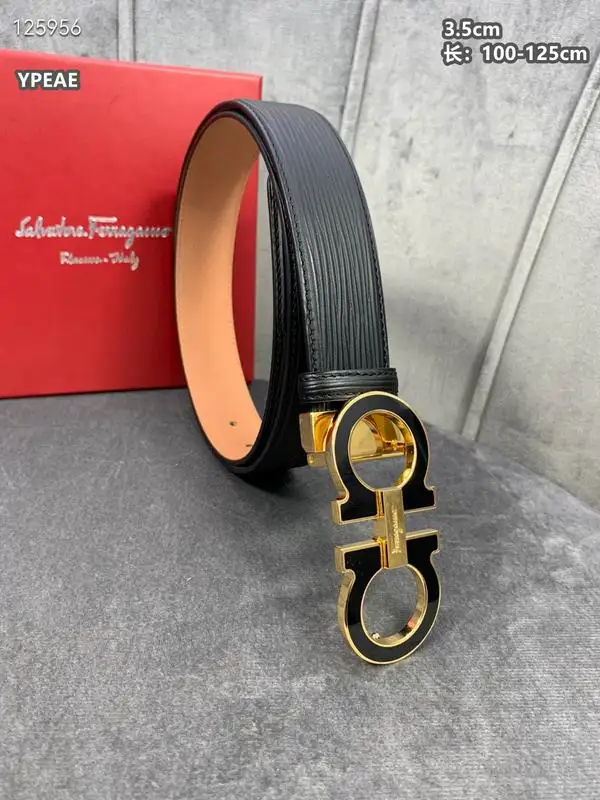 Ferragamo belt 35mmX100-125cm 8L18